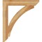 Ekena Millwork Thorton Slat Rough Sawn Bracket, Western Red Cedar, 4"W x 28"D x 32"H BKT04X28X32THR06RWR - alternate 4